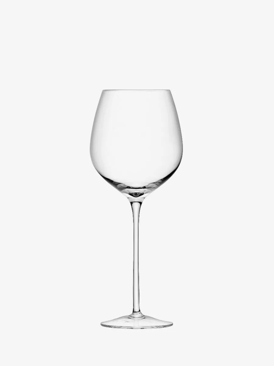 LSA Wine rødvinsglas mundblæst 2 stk stor skål