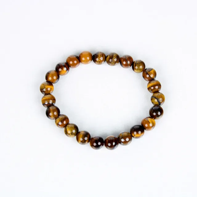 El'Cobre Tiger Eye armbånd 8mm tigerøje