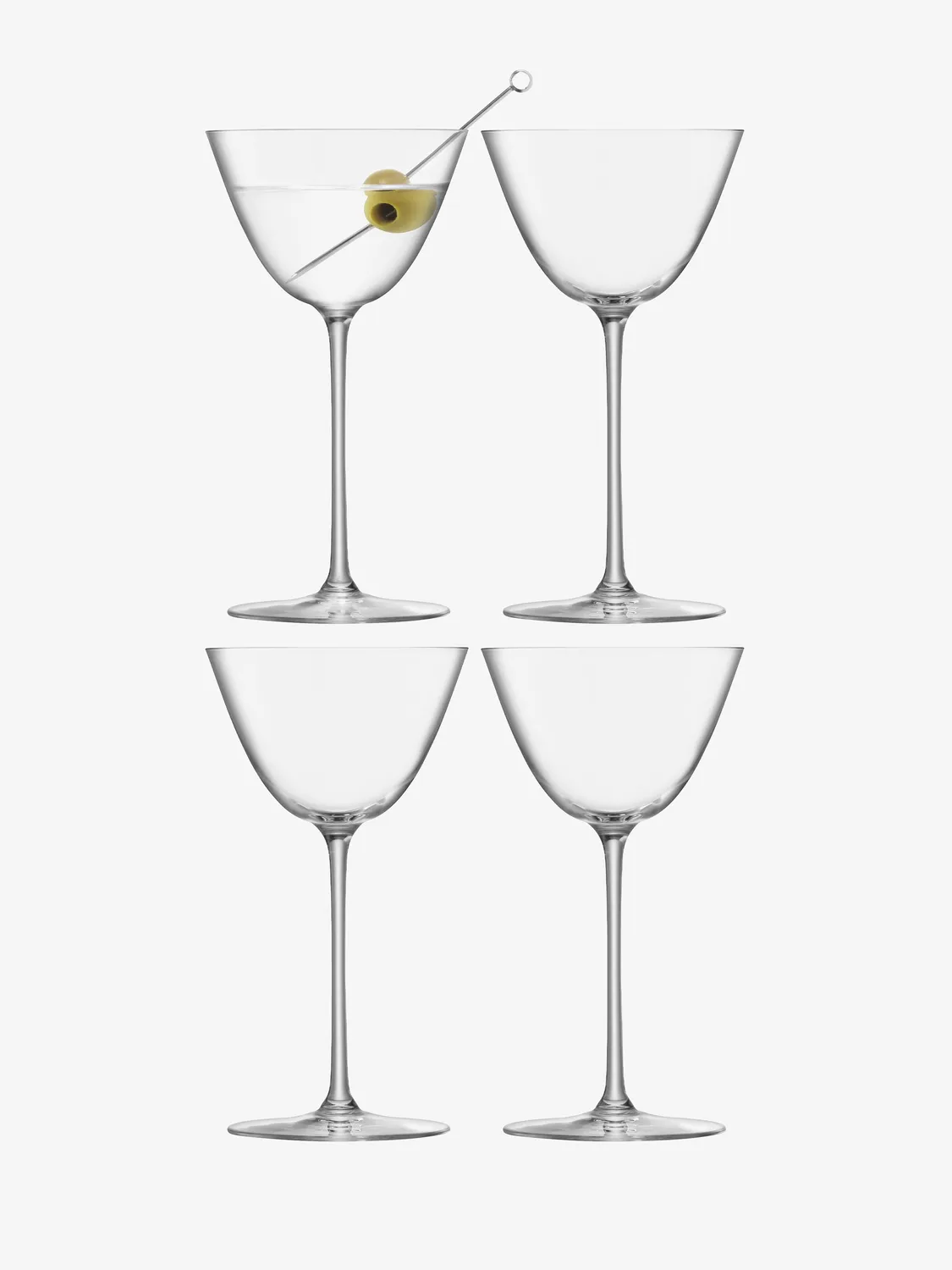 LSA Borough Martini Glass martiniglas 4 stk