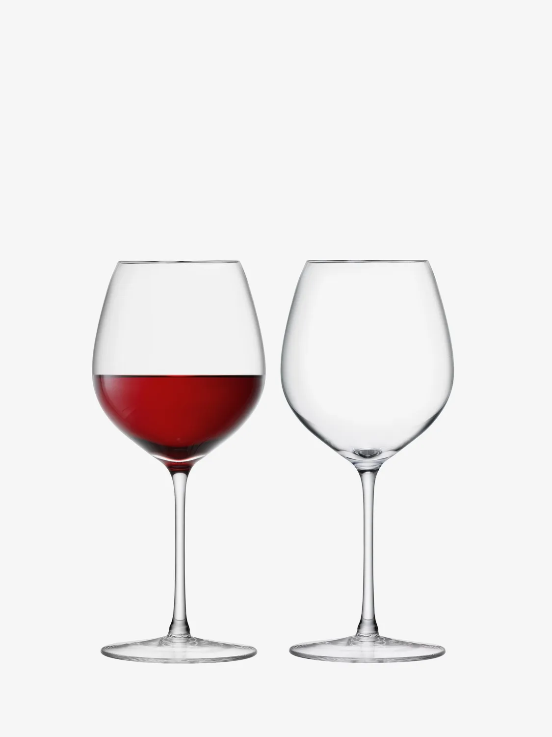 LSA Wine rødvinsglas 2 stk mundblæst glas