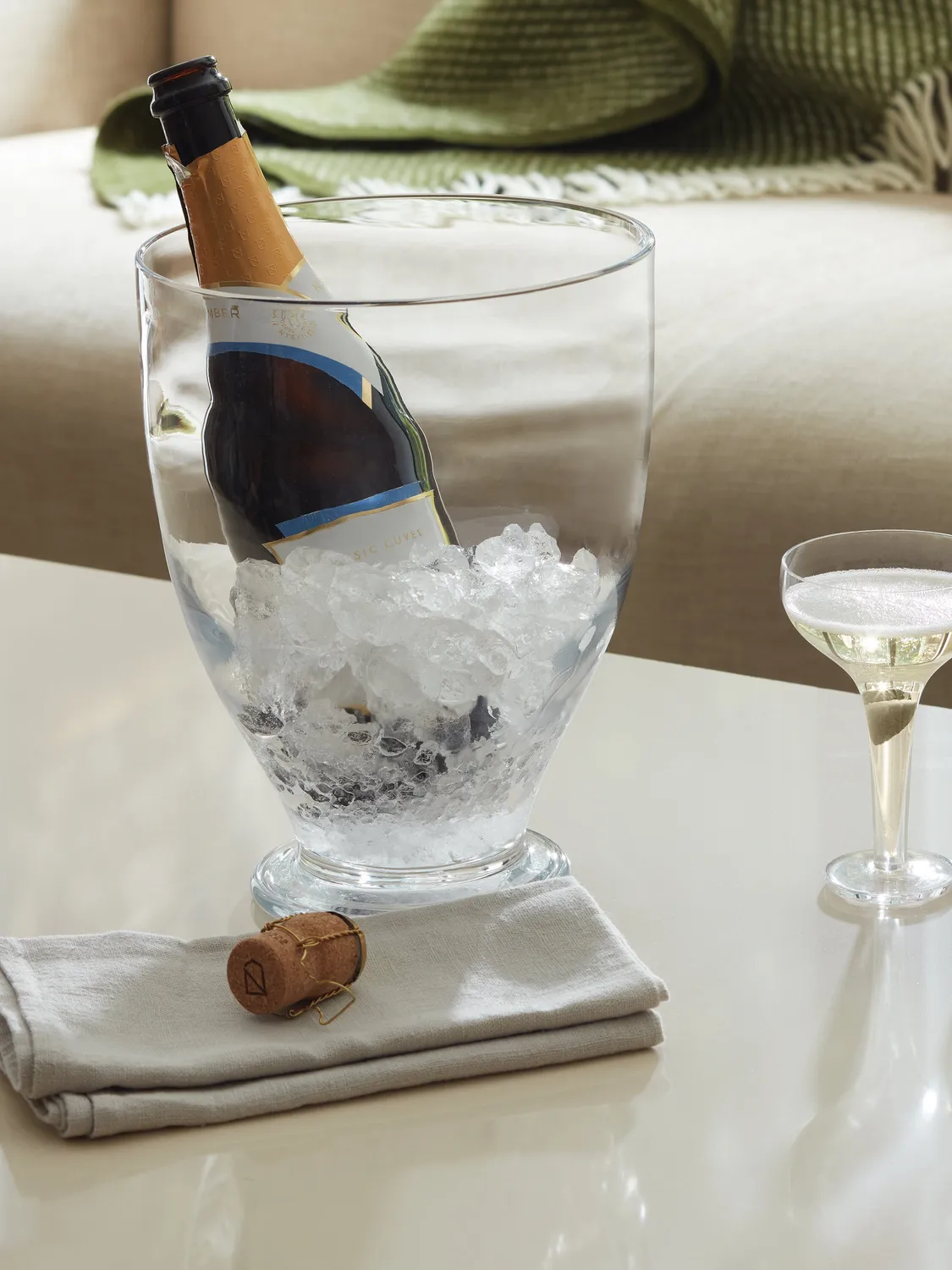LSA Epoque Champagnekøler mundblæst glas