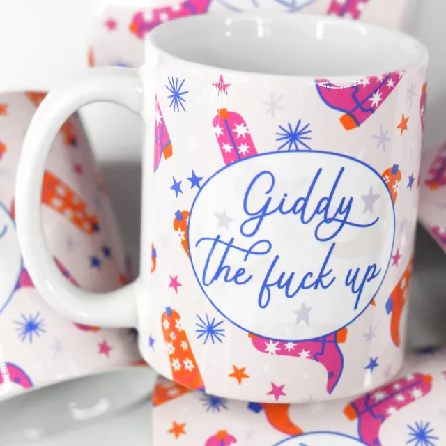 Mugsby Giddy the Fuck Up krus 325 ml western