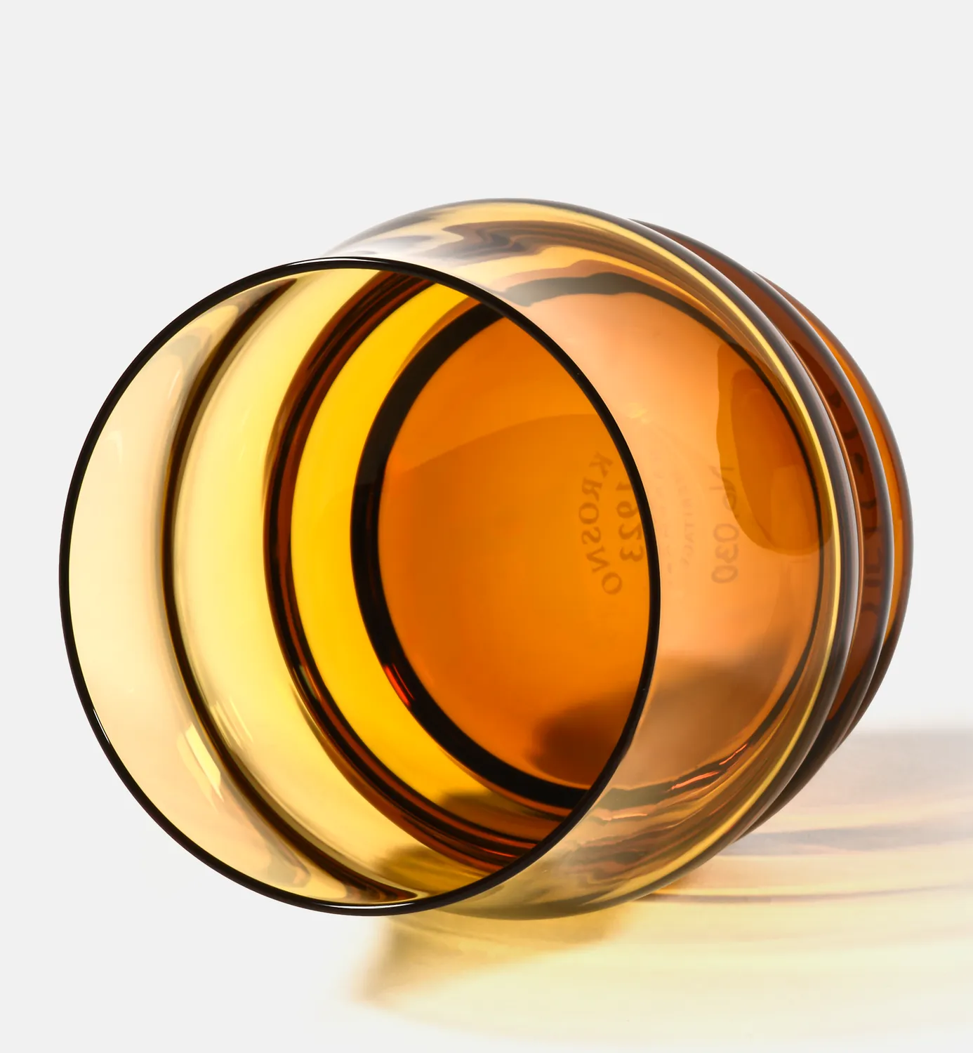 Krosno Honey 1958 tumbler 250 ml amber