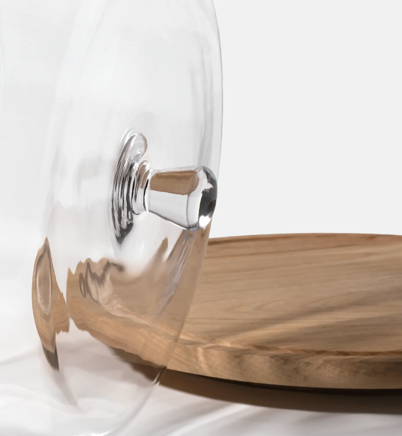 Krosno Glamour kagefad 33 cm drejeligt med kuppel