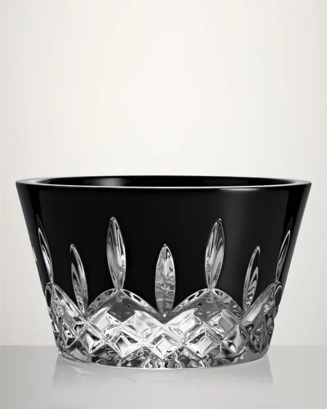 Waterford Lismore Black Multipurpose Bowl skål sort krystal