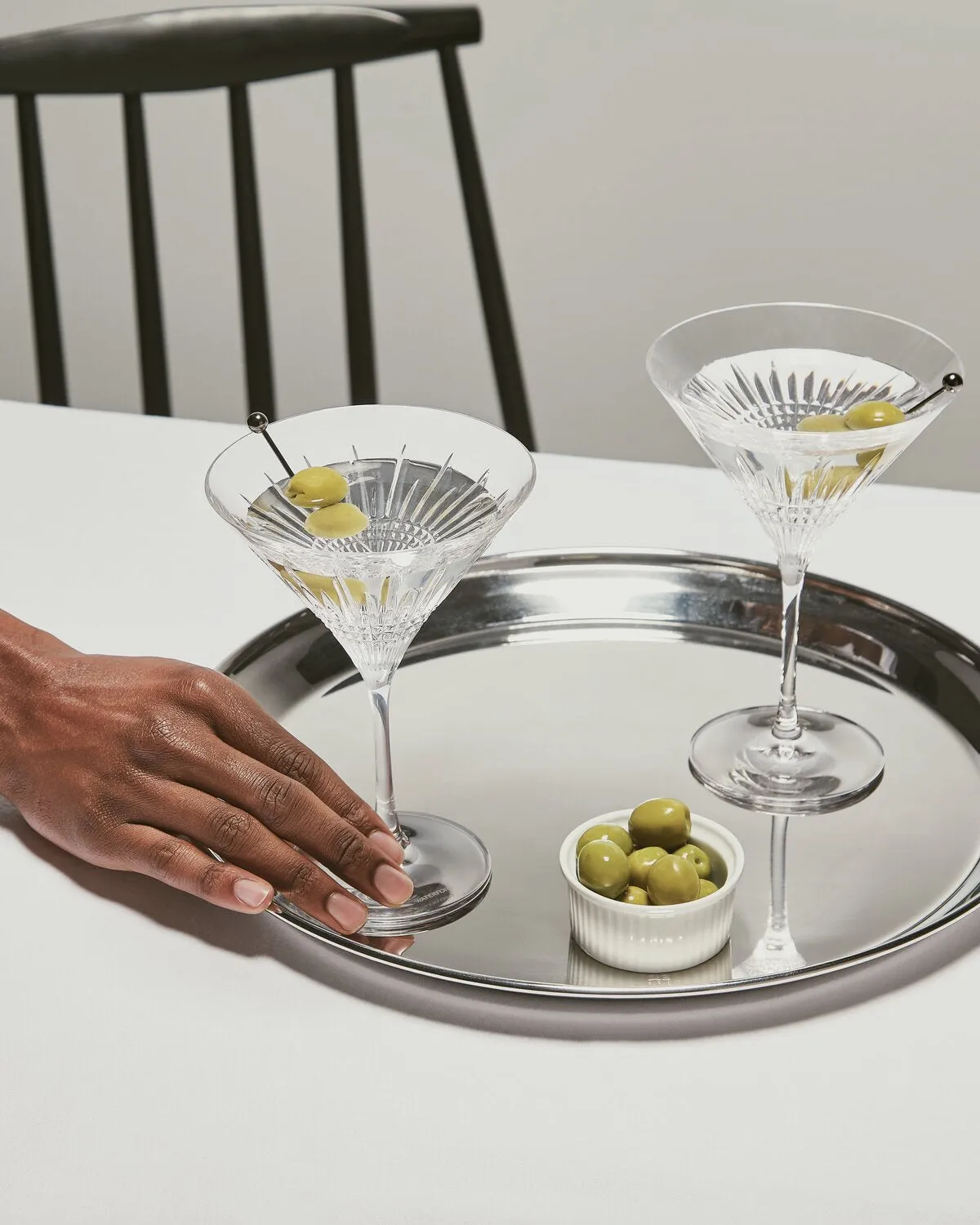 Waterford Lismore Diamond Martini glas 2 stk krystal