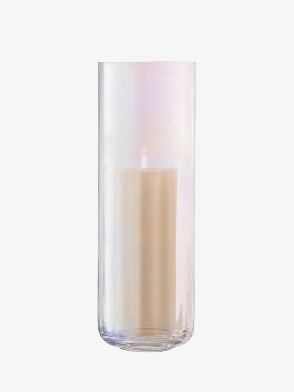 LSA Pearl lanterne vase mundblæst glas med lys