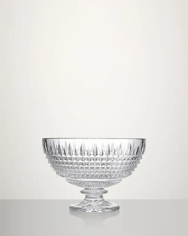 Waterford Lismore Diamond opsats skål på fod krystal