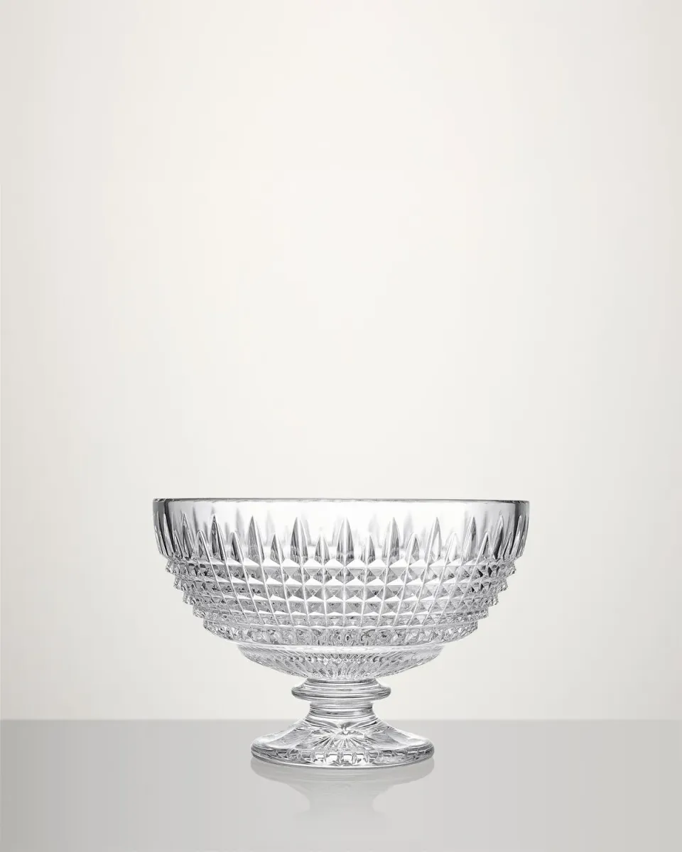 Waterford Lismore Diamond opsats skål på fod krystal