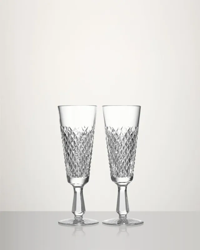 Waterford Mastercraft Heritage Alana flute champagneglas 2 stk krystal