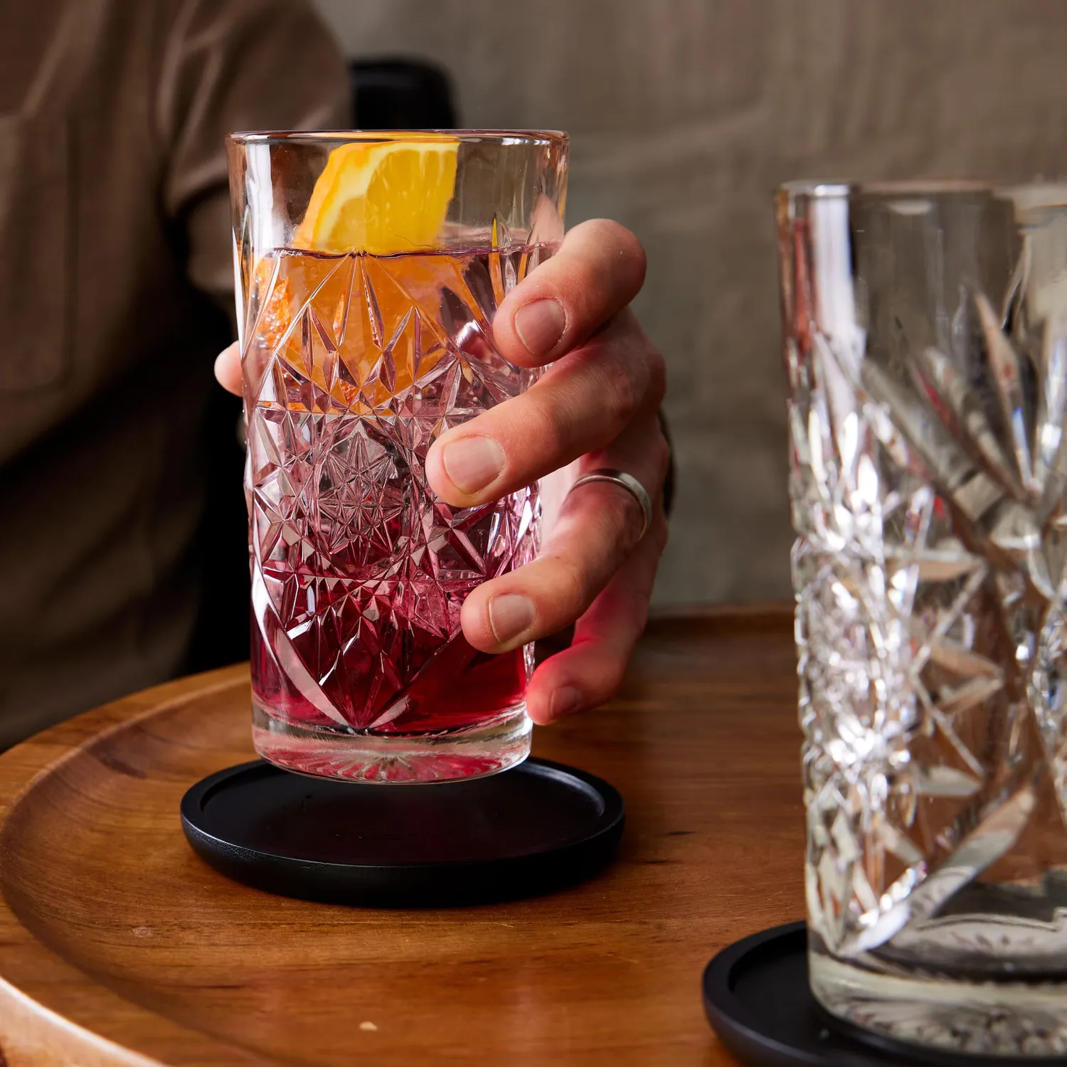 Libbey Hobstar Cooler glas 4 stk 473 ml mønster
