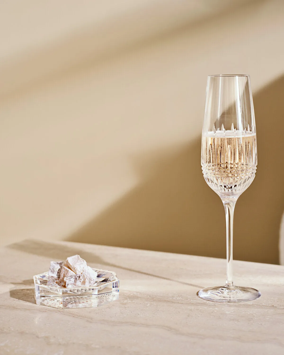 Waterford Lismore Diamond champagneglas 2 stk krystal