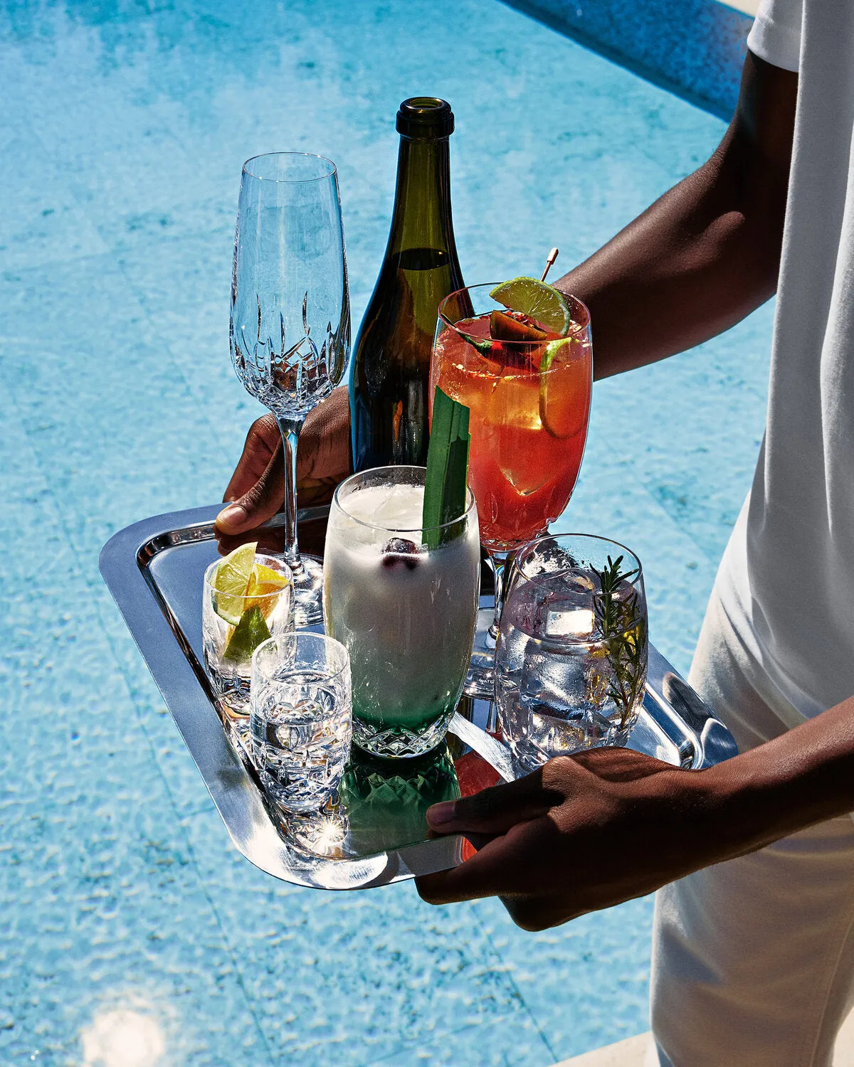 Waterford Lismore Essence champagneglas sæt 2 krystal