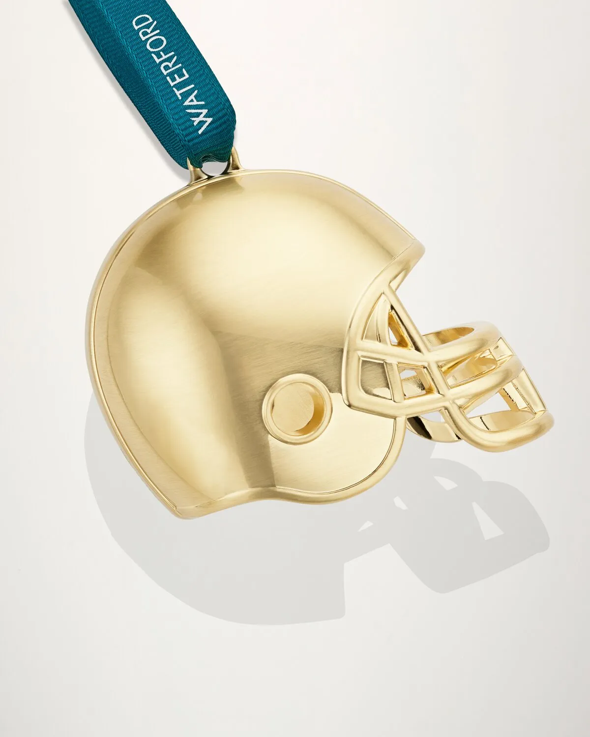 Waterford Football Helmet julepynt gylden metal