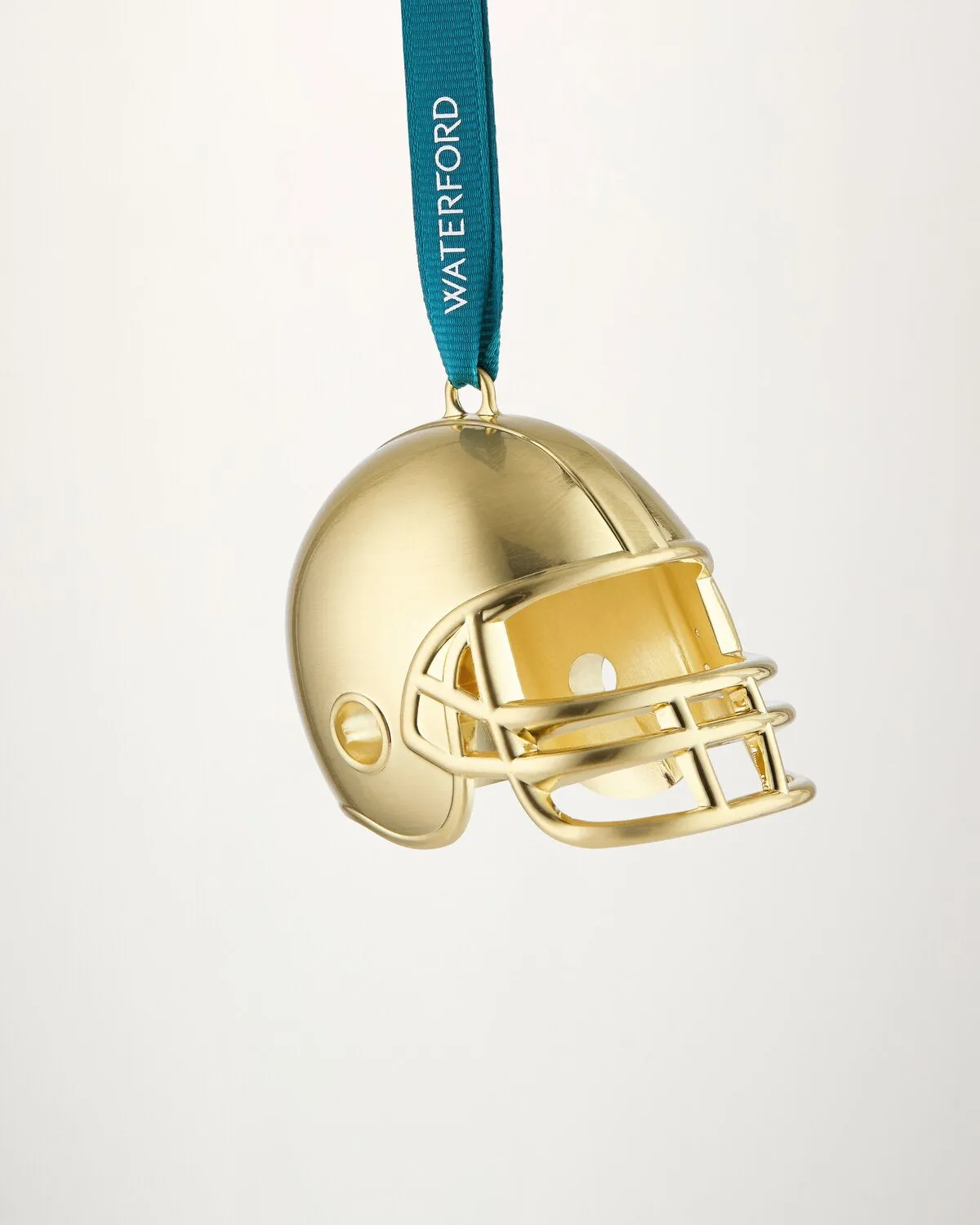 Waterford Football Helmet julepynt gylden metal