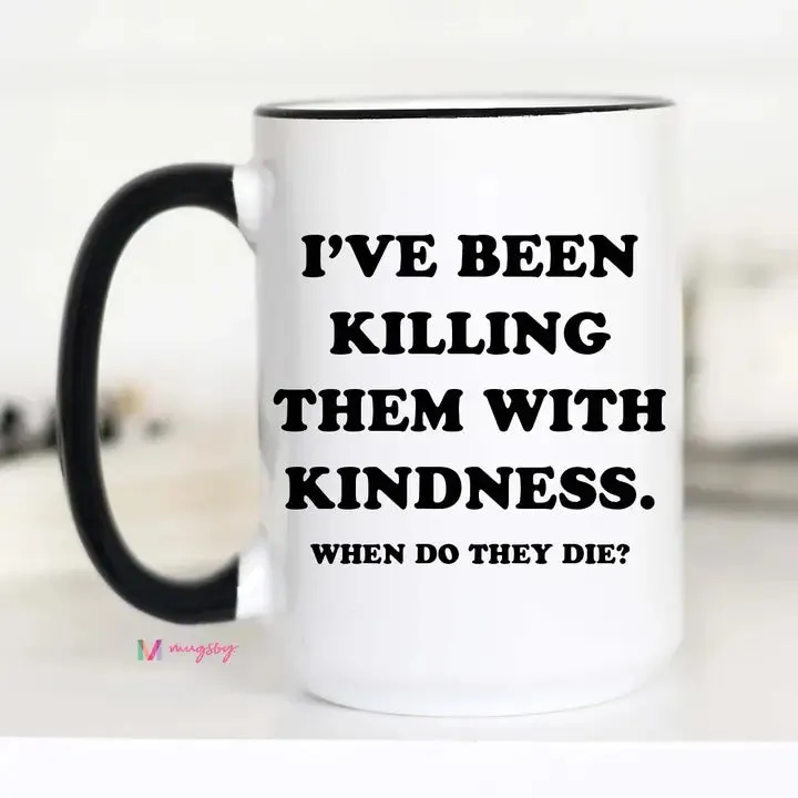 Mugsby Killing Them With Kindness kop cowgirl 325 ml