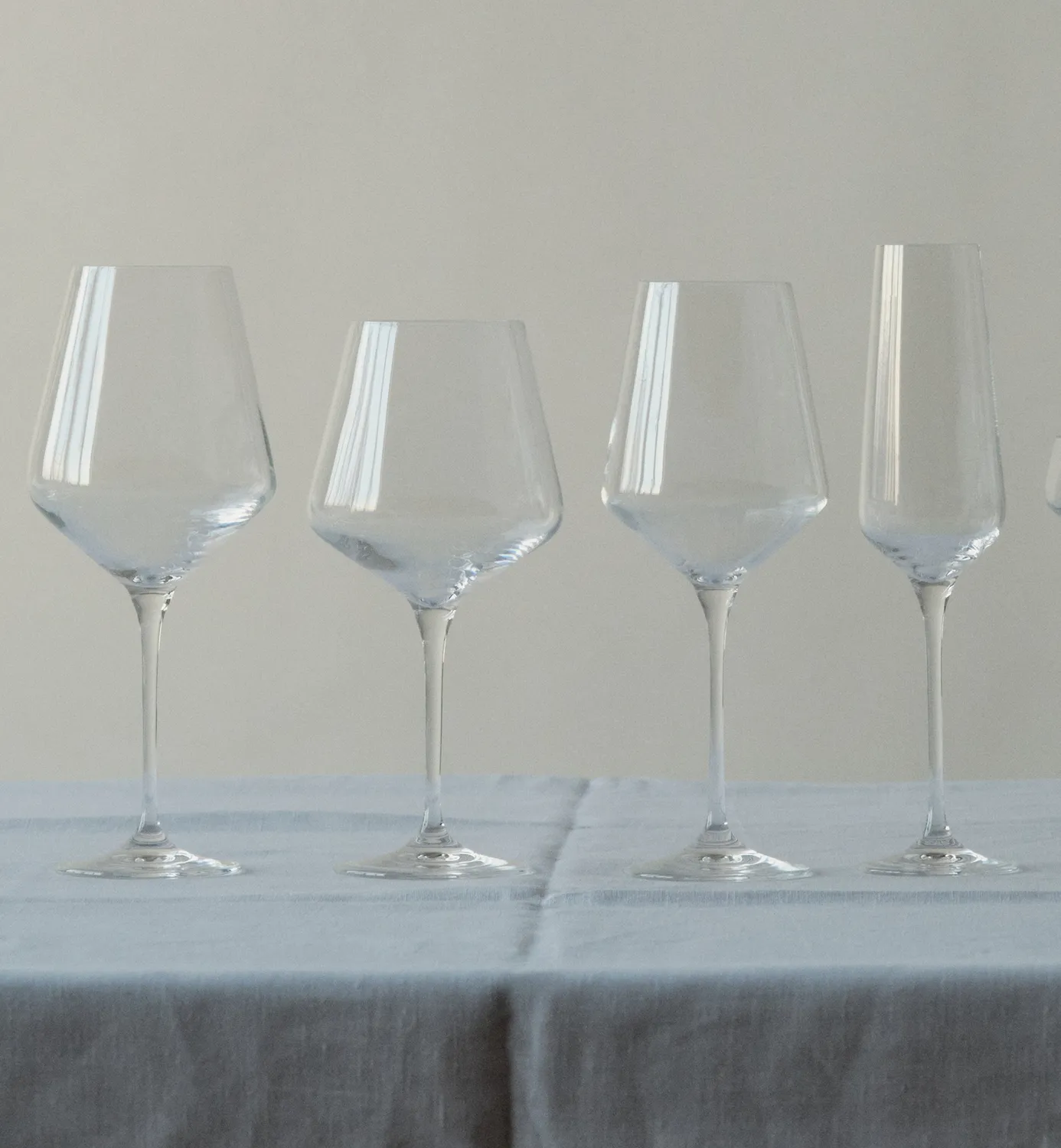 Krosno hvidvinsglas 450 ml 6 stk krystal