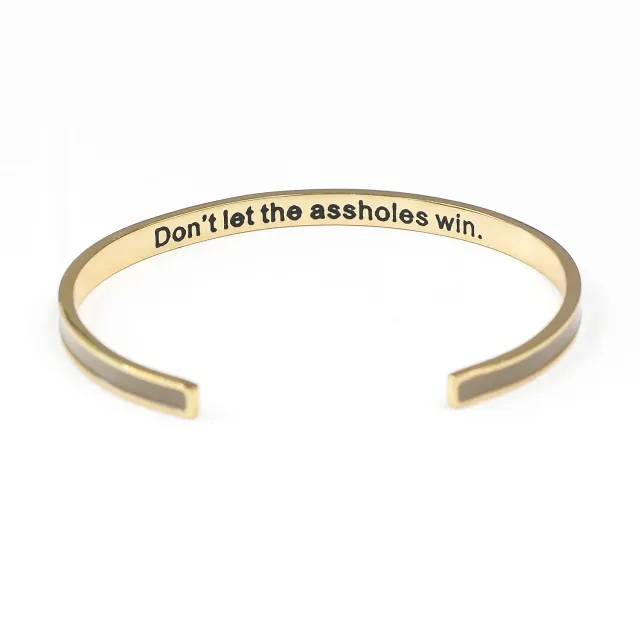 Mugsby Don't Let the Assholes Win krus sjov