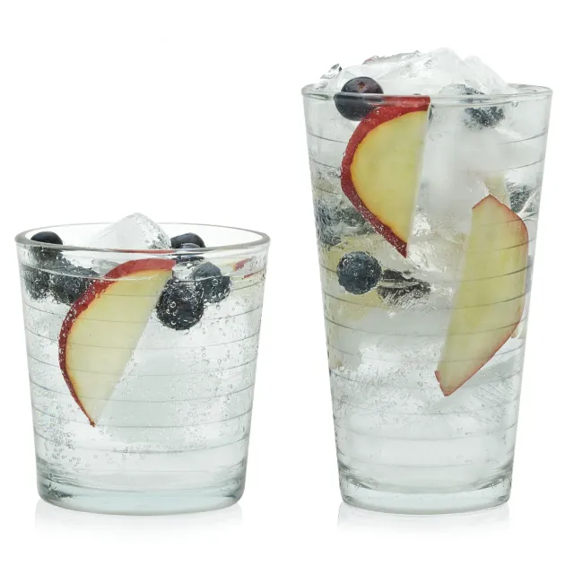 Libbey Hoops glassæt 16-pak tumbler og rocks