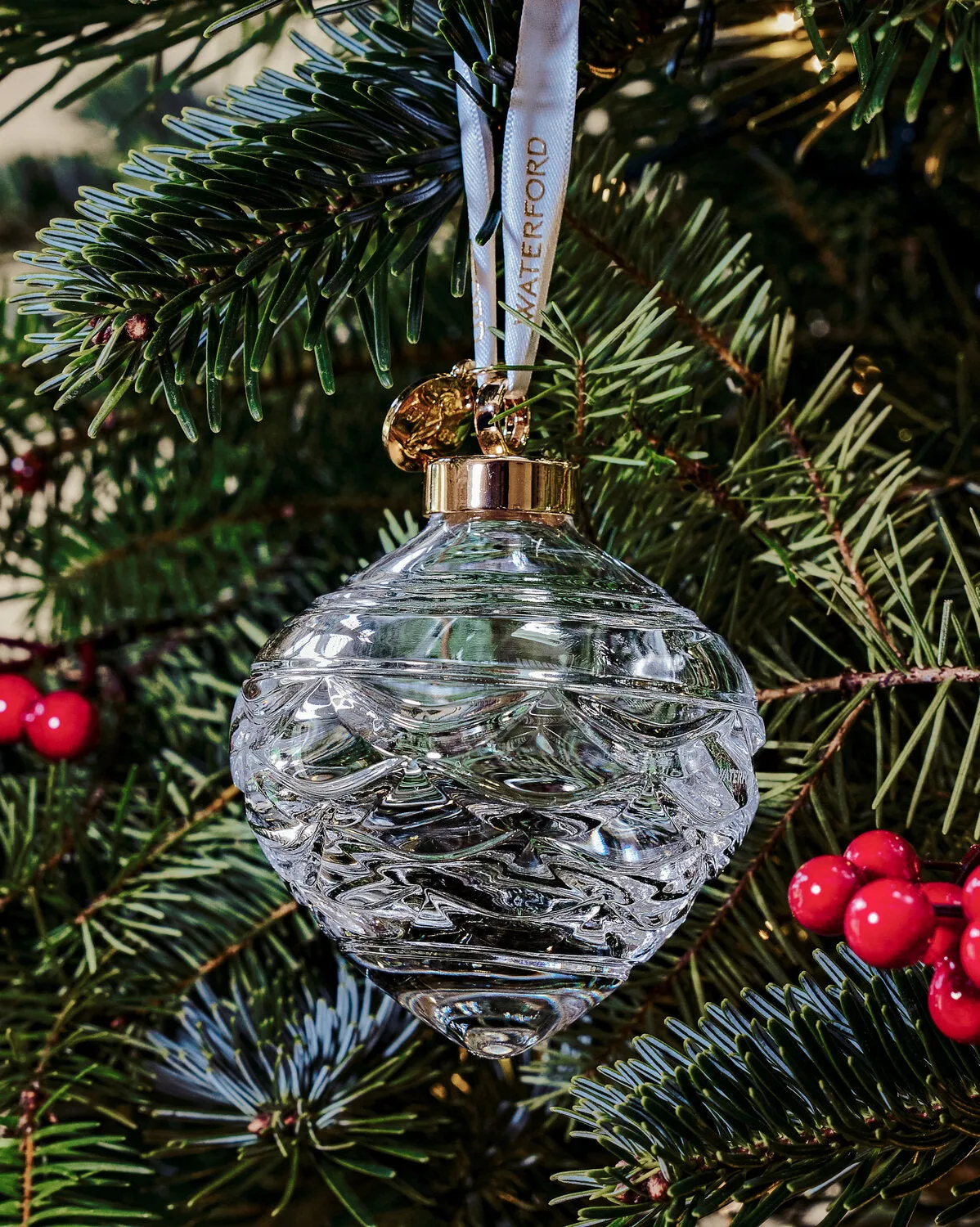 Waterford Winter Wonders Pinecone julekugle krystal 2026