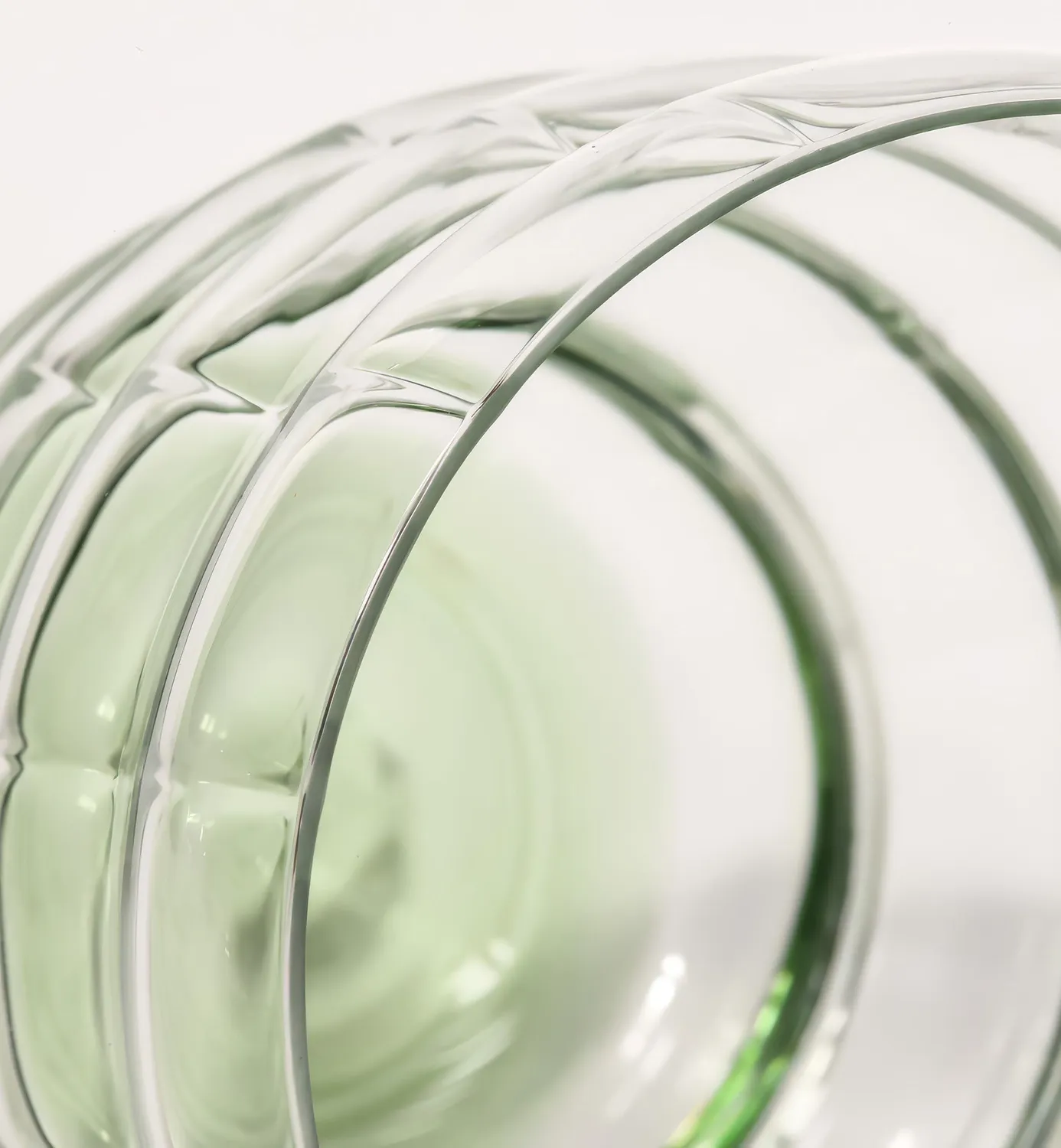 Krosno Matcha Moments tumblerglas 440 ml grøn fod