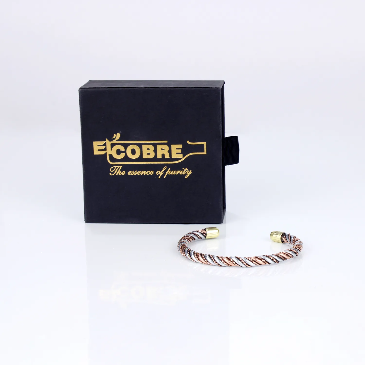 El'Cobre Copper Light Weight Design 26 kobberarmbånd tyndt