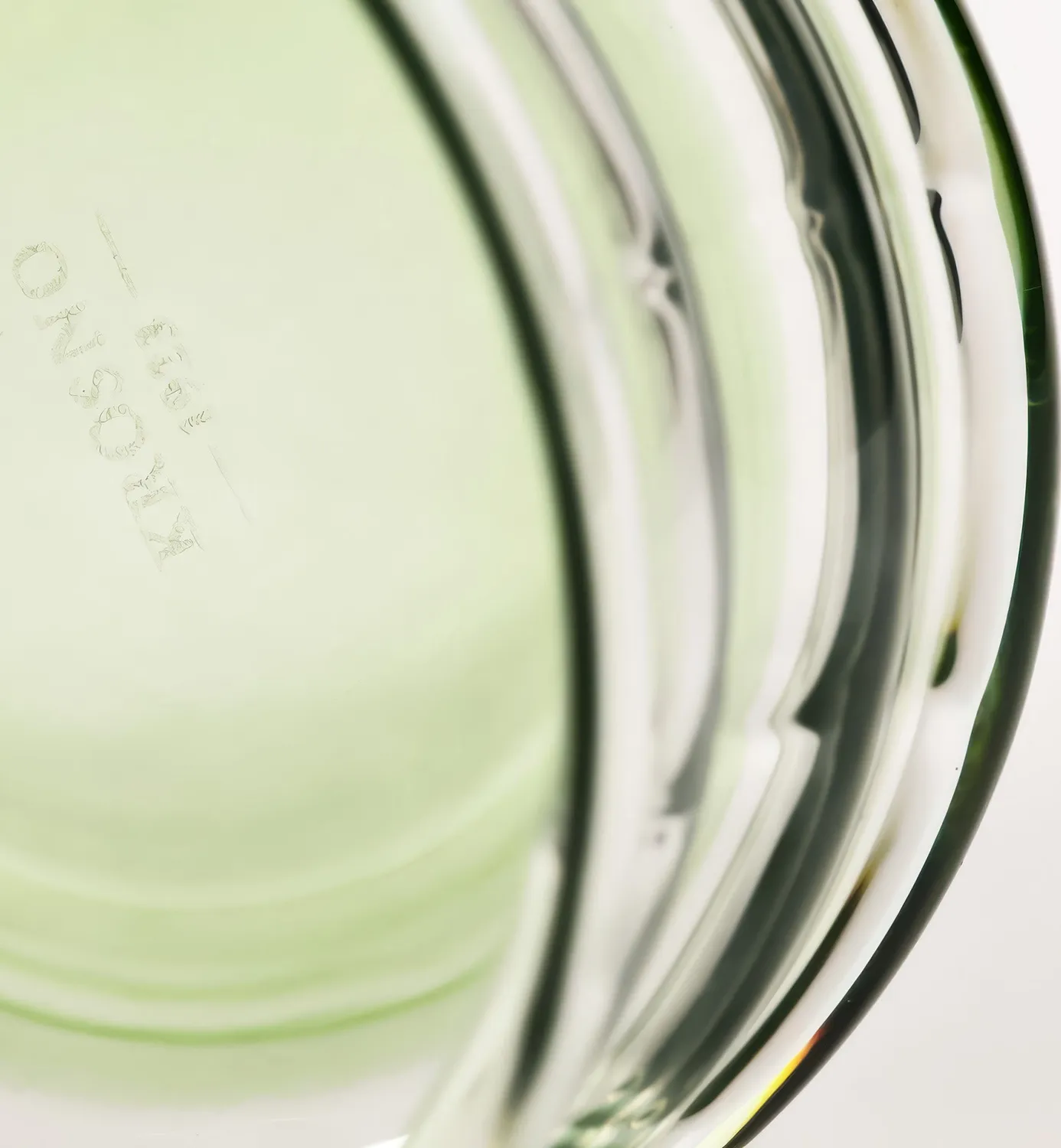 Krosno Matcha Moments glas 330 ml bølget grøn