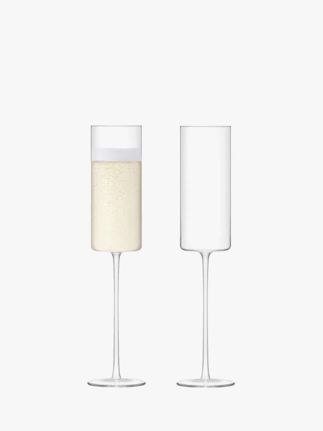 LSA Moderne Champagne Flute glas 2 stk