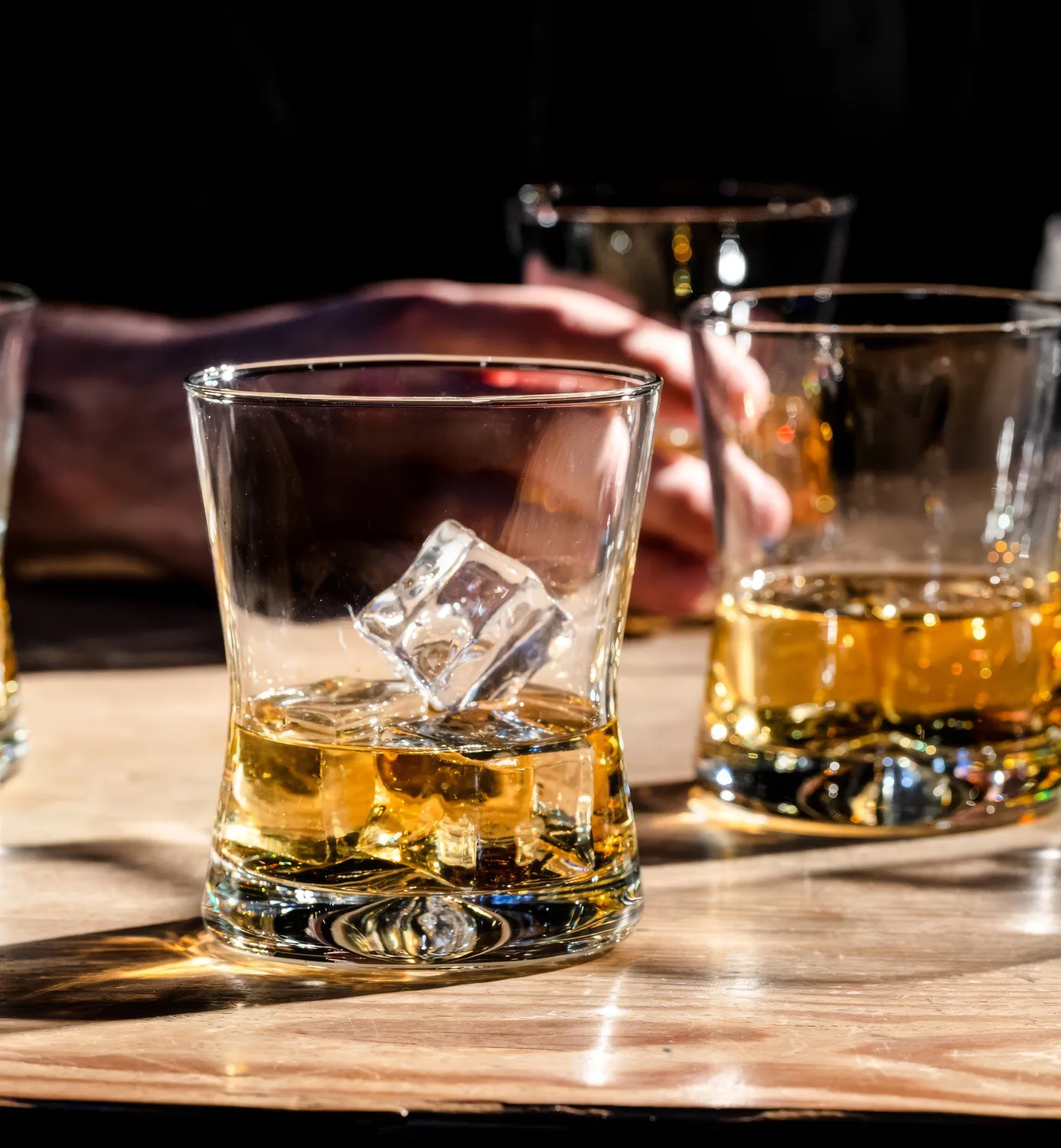 Krosno X-line whiskyglas 360 ml klart glas