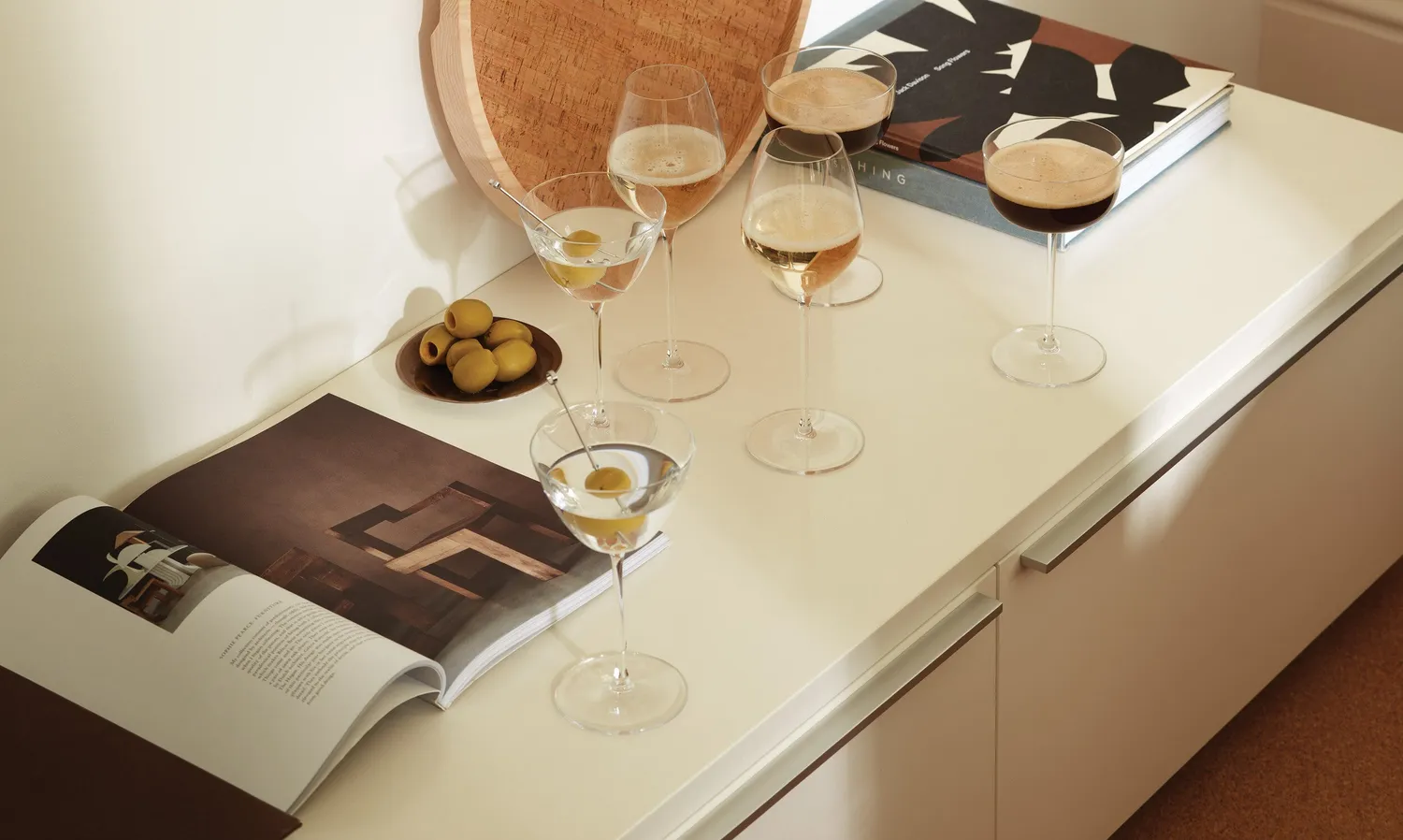 LSA Borough glas sæt 8 stk prosecco cocktail blyfri