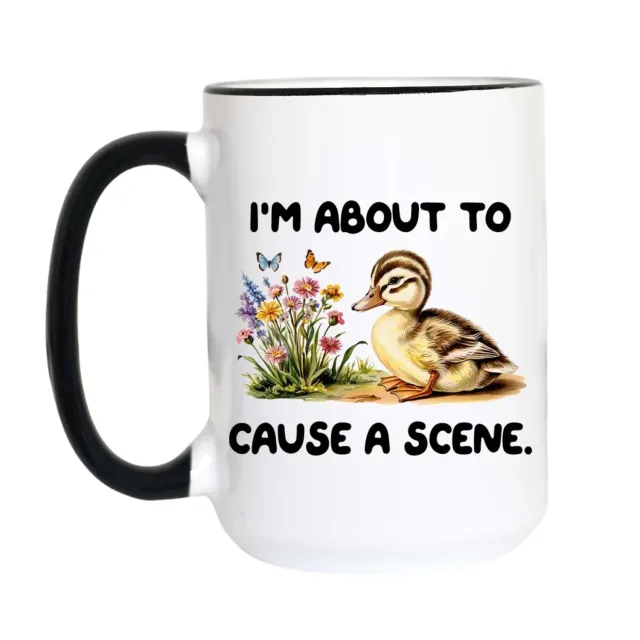 Mugsby Cause a Scene krus 325 ml and hvid