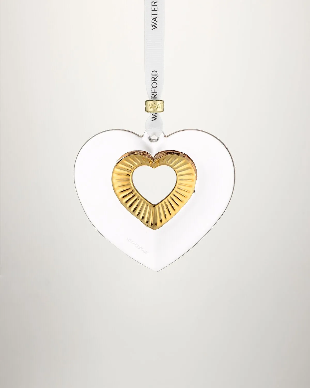 Waterford Christmas Heart julepynt guld hjerte