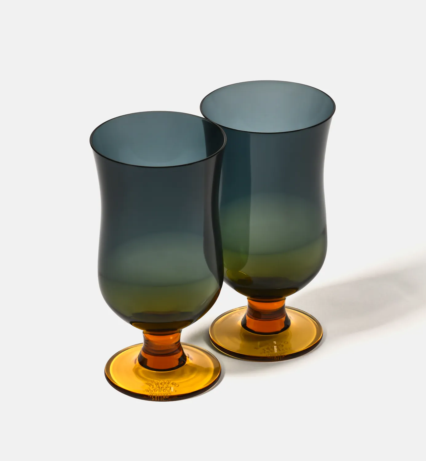 Krosno Aurora 01 glas 350 ml sort grøn rav