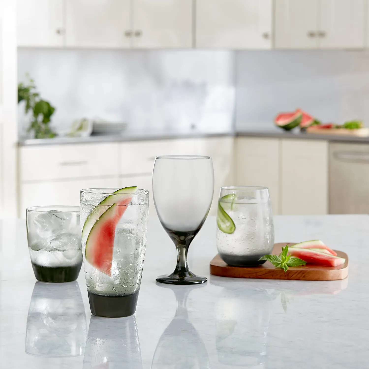 Libbey Classic 2152SM whiskyglas 12 stk 385 ml røgfarvet
