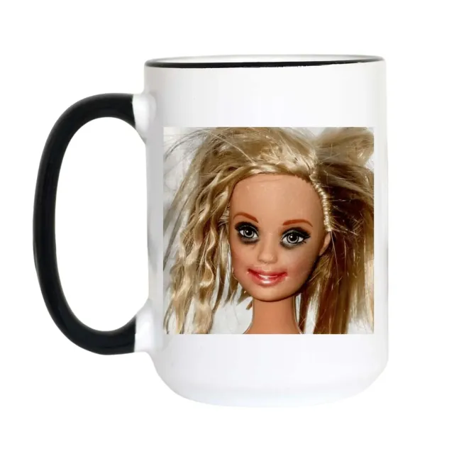 Mugsby Messy Hair Doll krus 325 ml hvidt