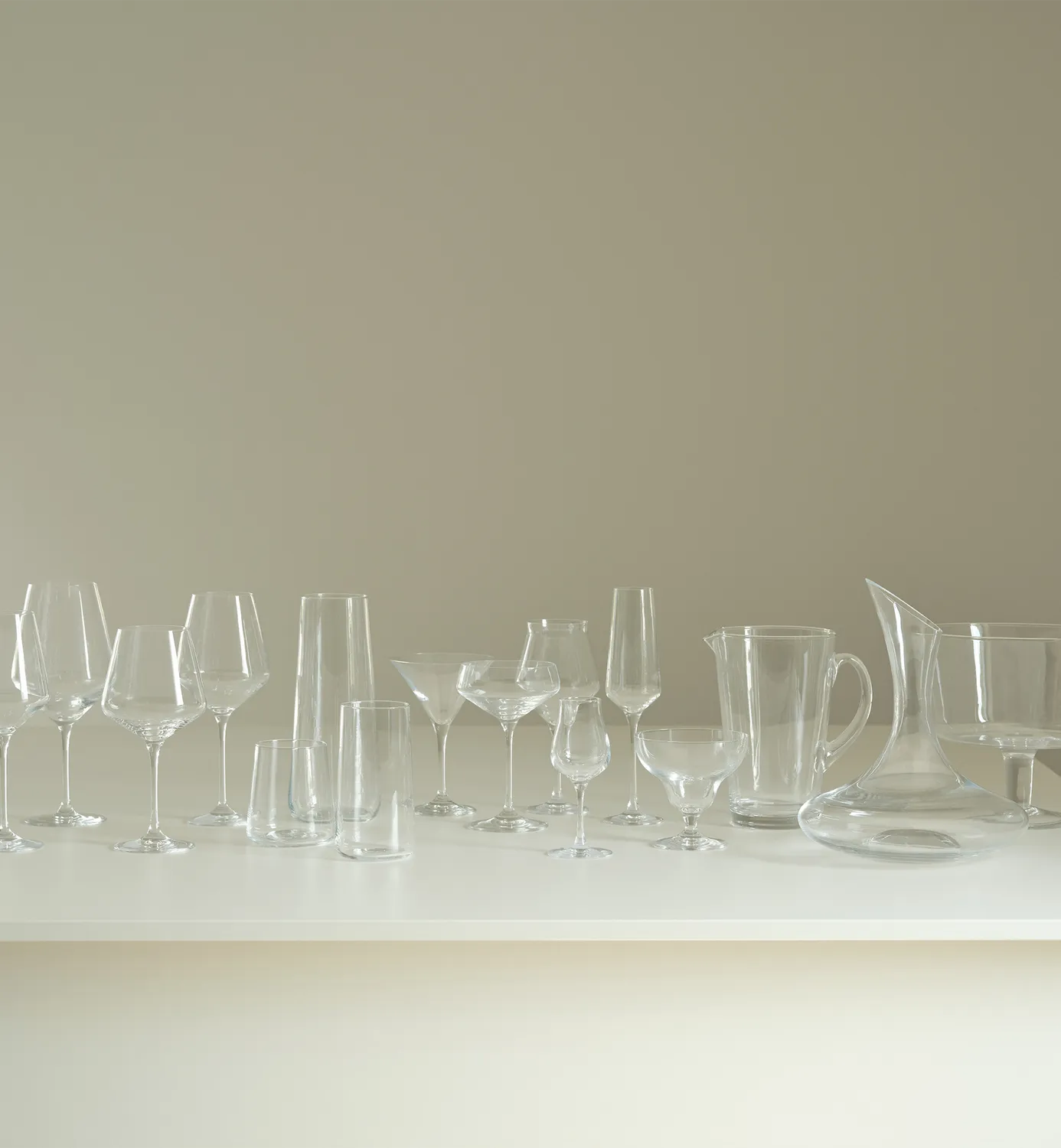 Krosno Avant-Garde rødvinsglas 730 ml klart