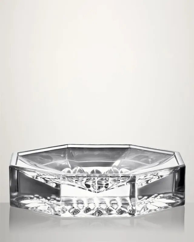 Waterford Lismore Diamond fad krystal 10 cm pynt