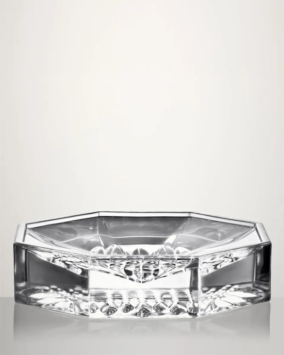 Waterford Lismore Diamond fad krystal 10 cm pynt