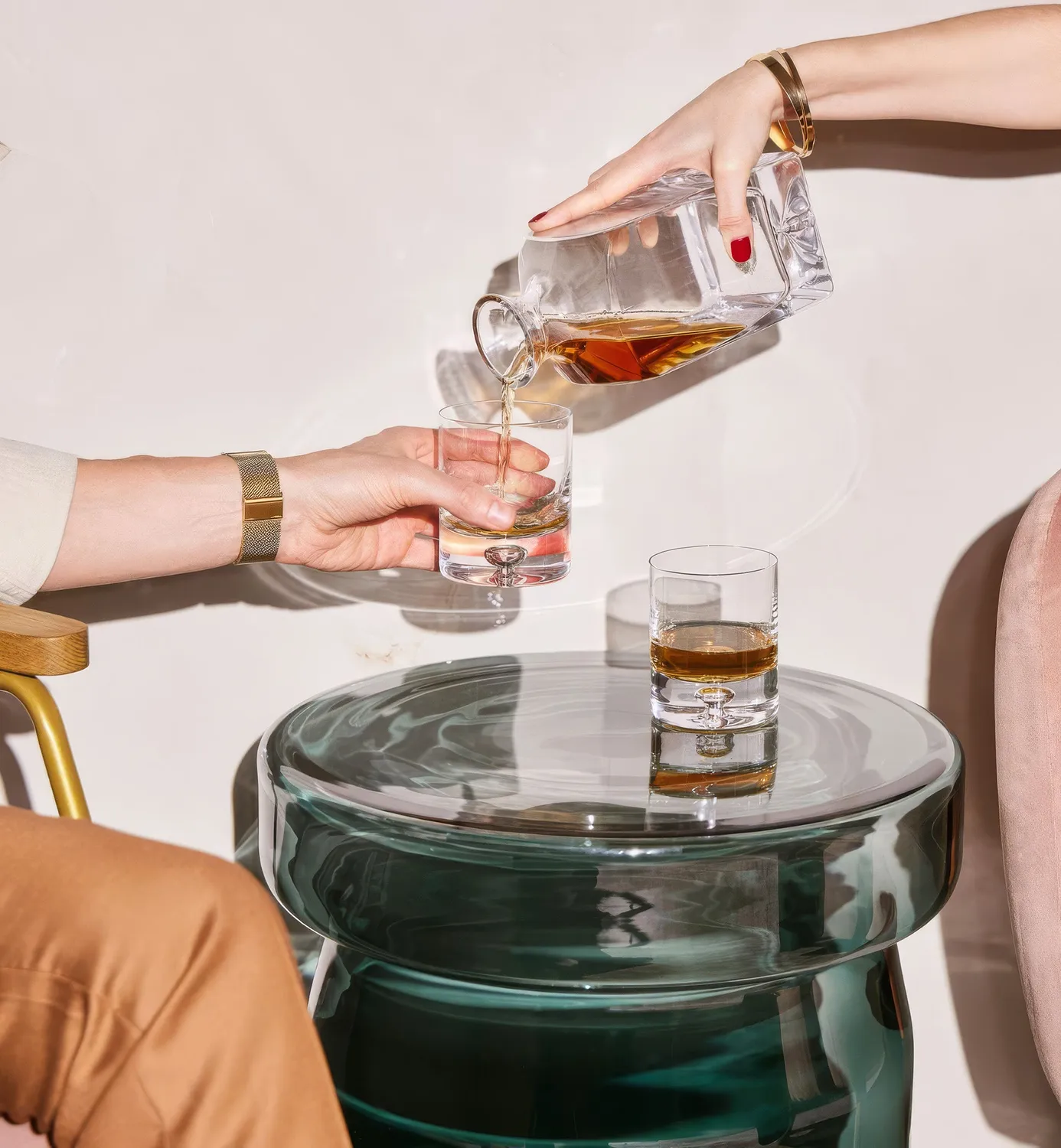 Krosno Legend whiskysæt 7 dele krystal 750 ml