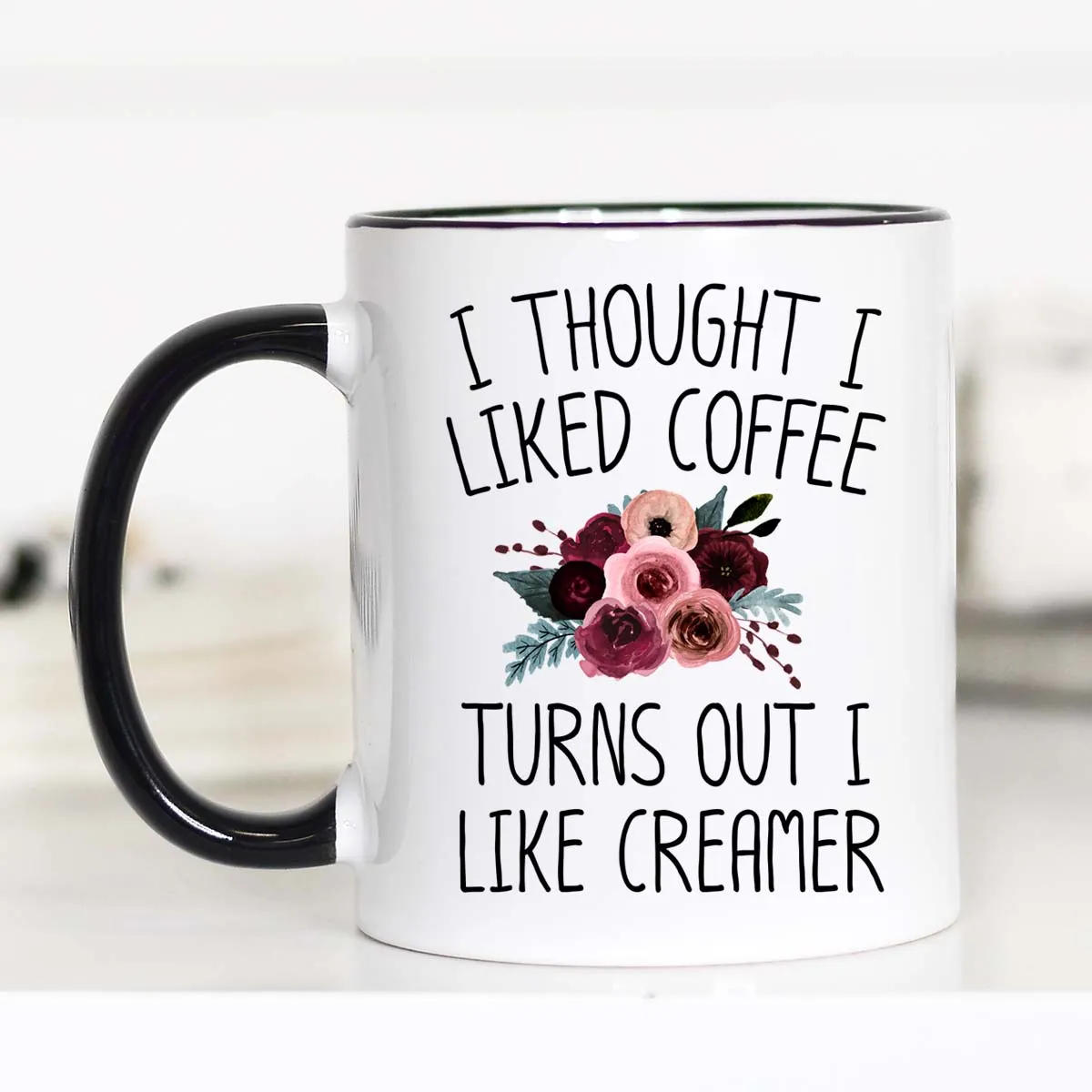 Mugsby I Thought I Liked Coffee krus 325 ml blomst