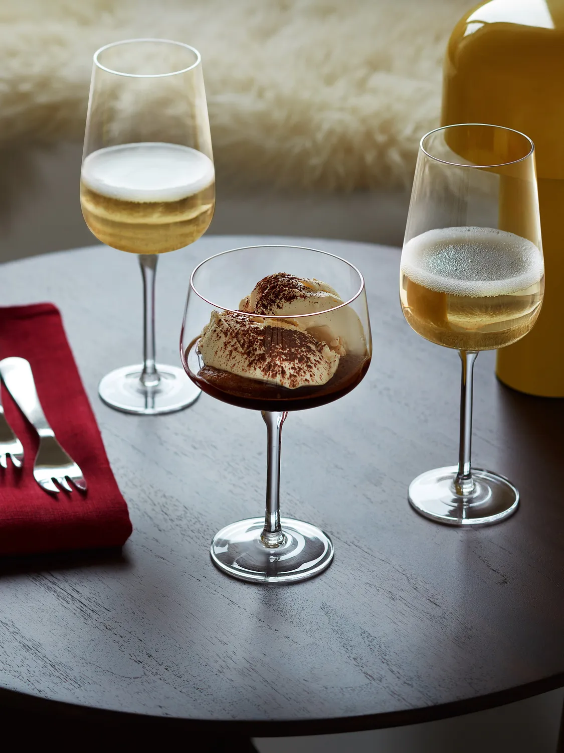 LSA Arc cocktailglas saucer 2 stk blyfrit