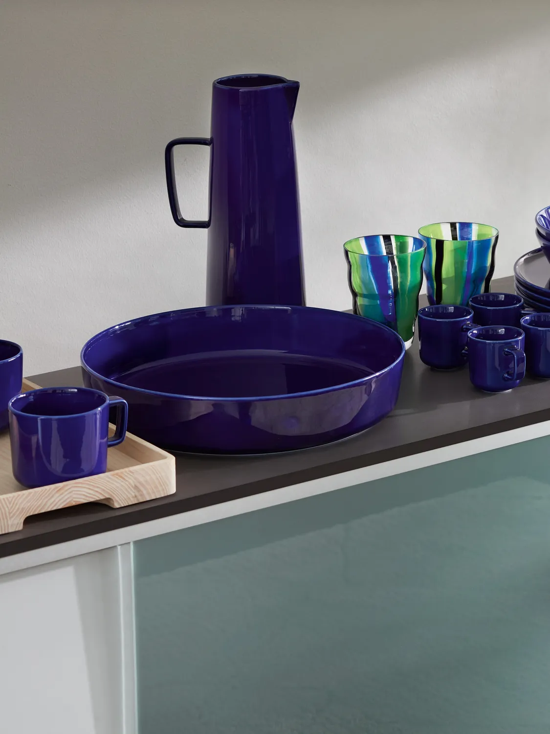LSA Collective kop 2 stk kobolt porcelæn