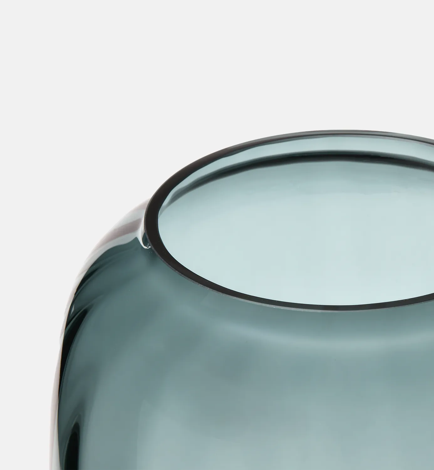 Krosno Ballerina vase 40 cm aquamarine glas