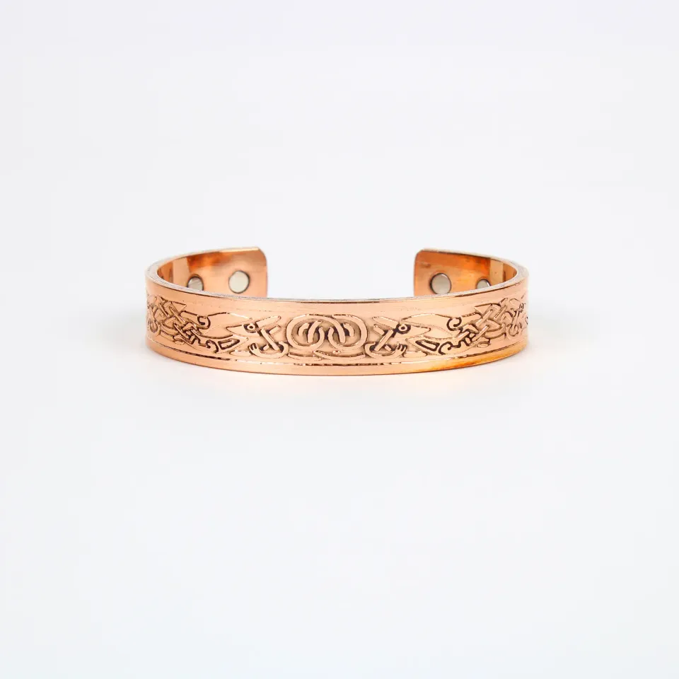 El'Cobre Design 27 kobberarmbånd magnet med æske