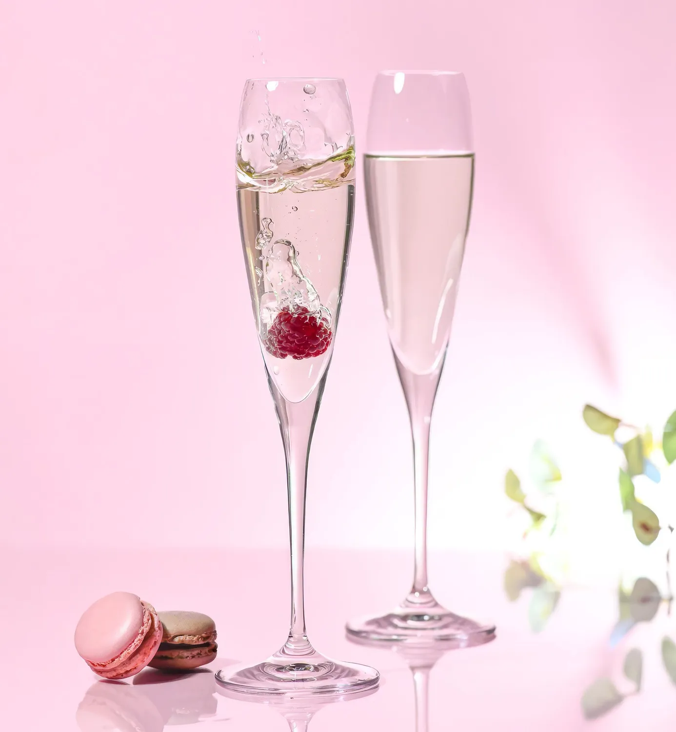 Krosno Perla champagneglas 170 ml 4 stk