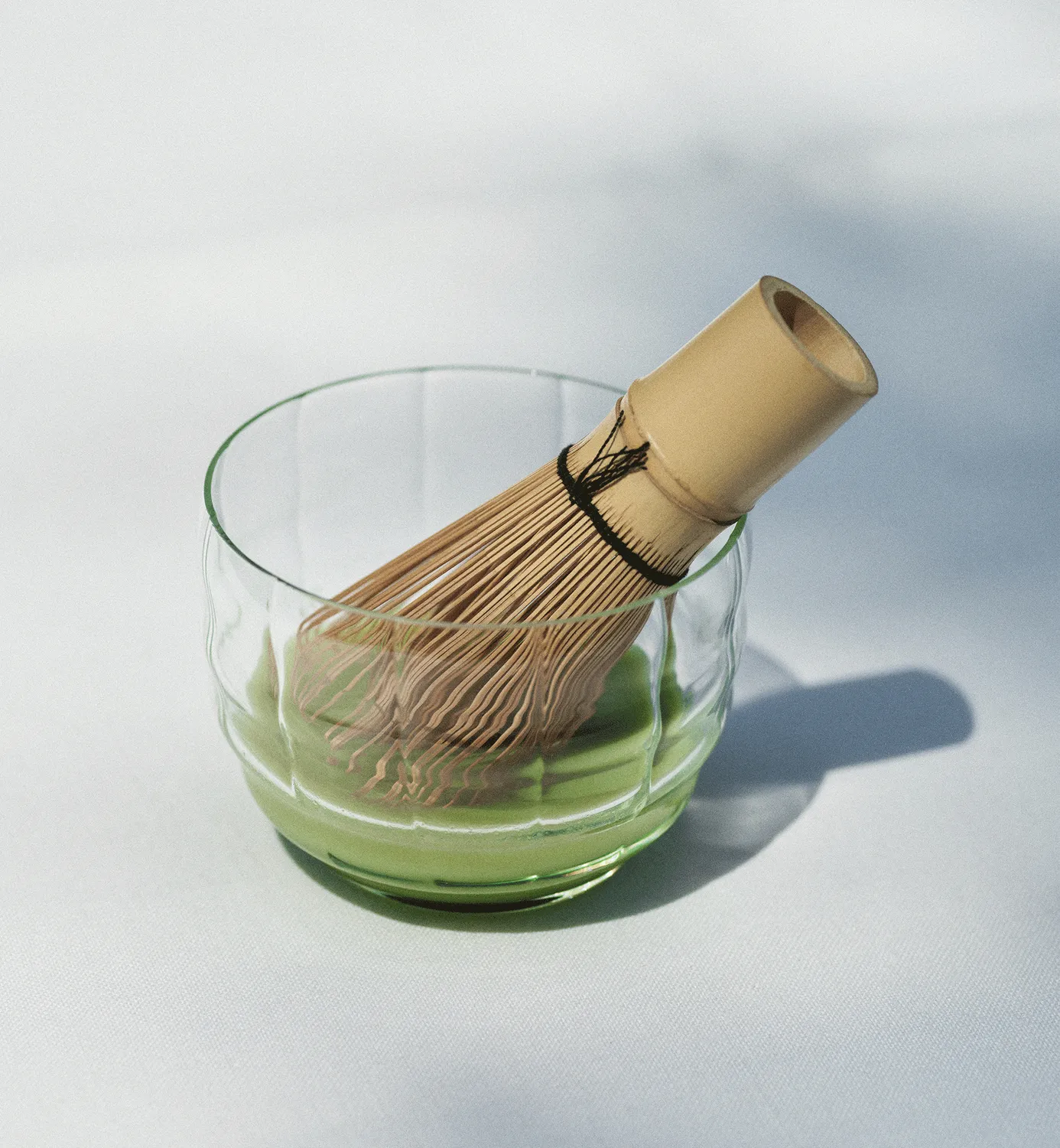 Krosno Matcha Moments matchaskåle 4 stk 340 ml klart glas