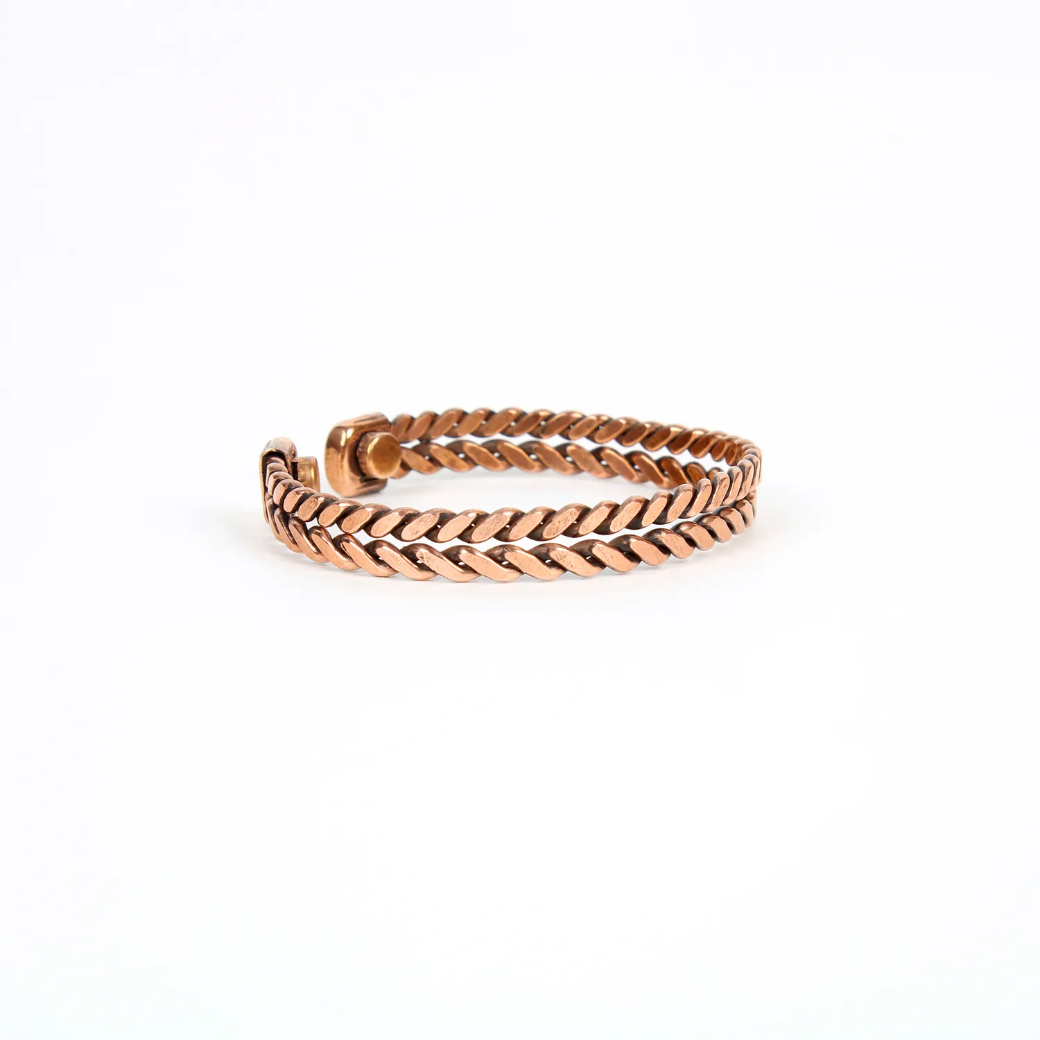 El'Cobre Design 31 kobberarmbånd let gaveæske
