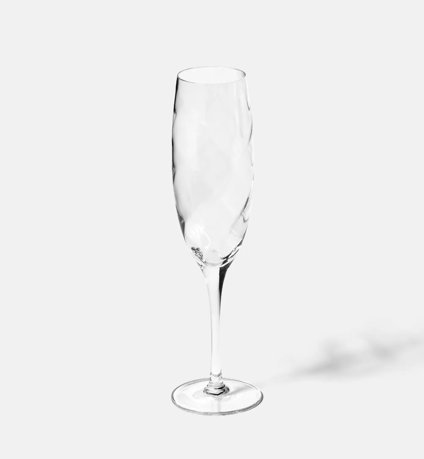 Krosno Romance champagneglas 170 ml riflet krystal