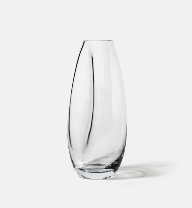 Krosno Flow vase klar 32 cm krystal
