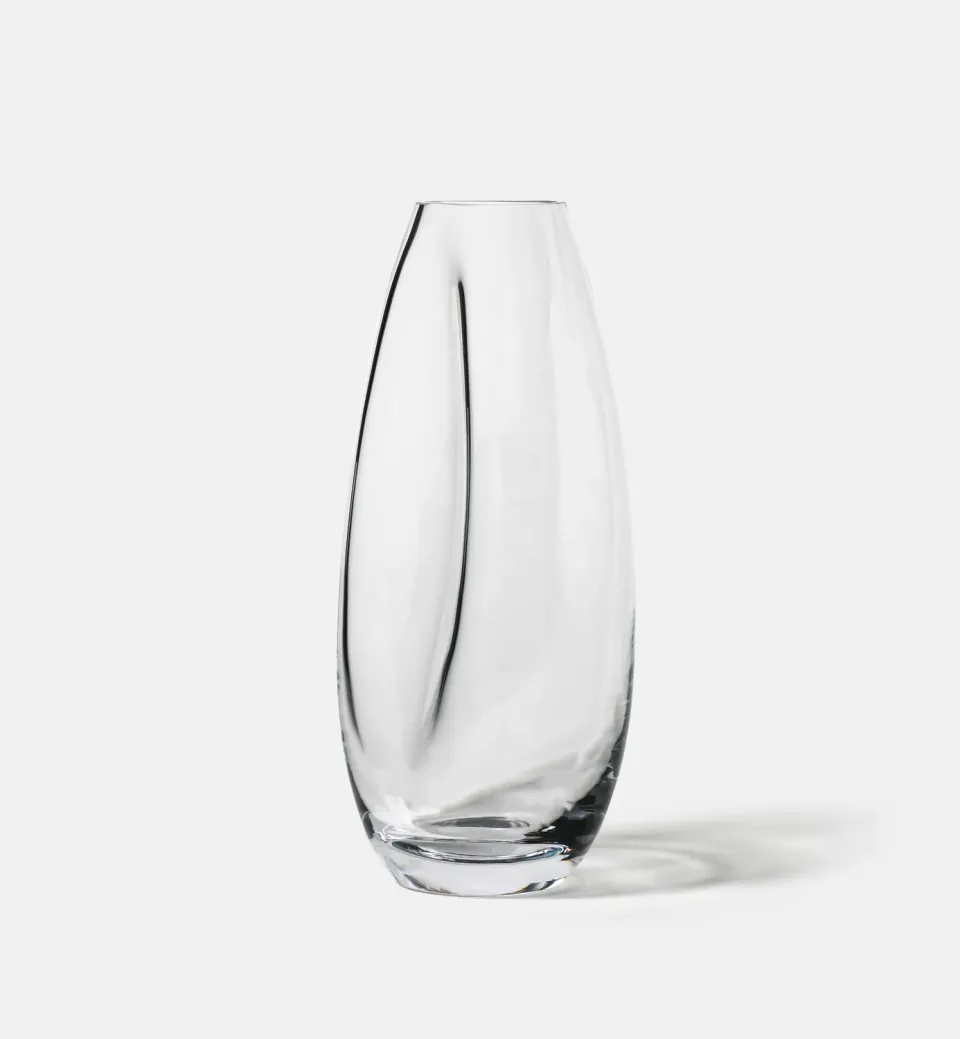 Krosno Flow vase klar 32 cm krystal
